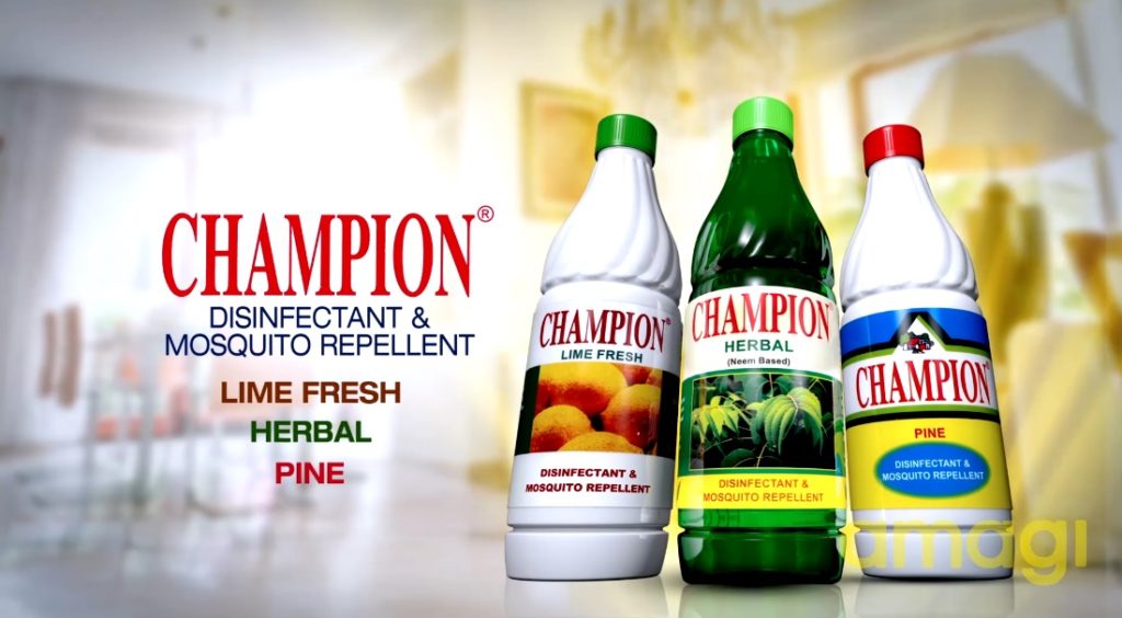 Champion Brand Phenyle Advertisement